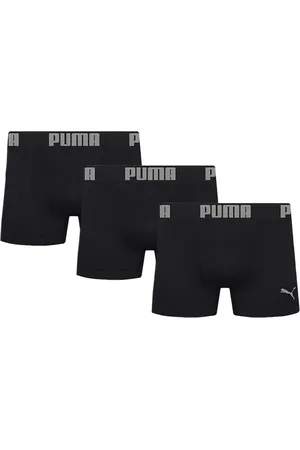 PUMA Kit 3 Cuecas Boxer Sem Costura Masculino
