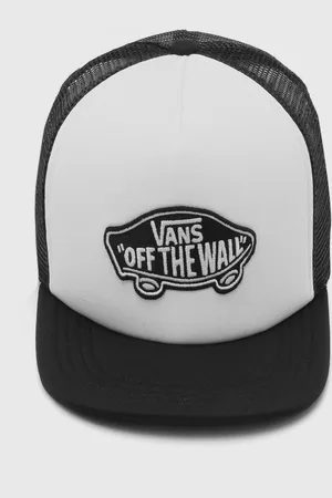 Vans Boné Aberto Classic Patch Trucker Aba Reta Preto