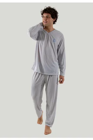 Linha Noite Pijama Longo Masculino Calça