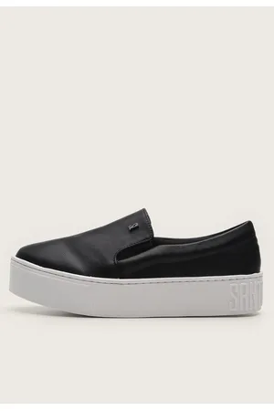 SANTA LOLLA Tênis Slip On Flatform Liso