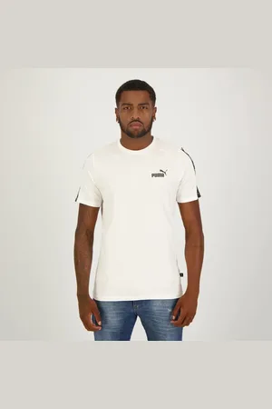 PUMA Camiseta ESS+ Tape Branca