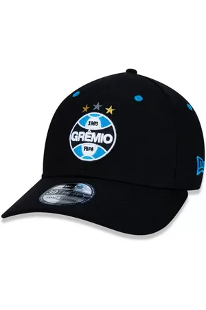 New Era Boné 39thirty Gremio Aba Curva Stretch Fit