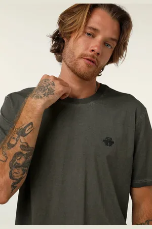 John John Camiseta Logo Grafite