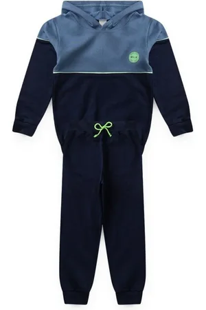 Molekada Infantil - Conjunto Blusão MLK Em Moletom E Calça