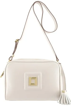 Luz da Lua Bolsa Média Couro 10005324 Off-white