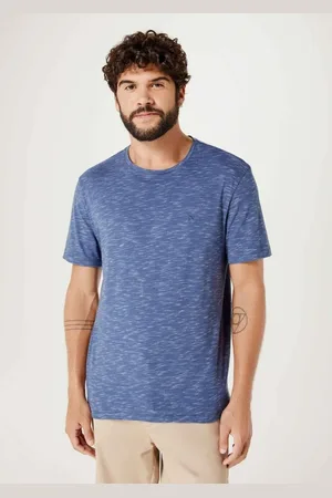 Hering Camiseta Básica Masculina Manga Curta Em Flamê