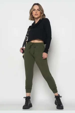Salvatore Fashion Cropped Golão Manga Longa Malha