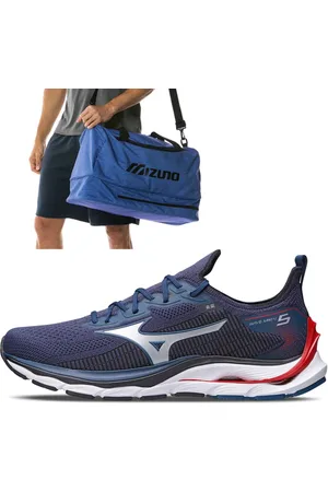 Mizuno Kit de Tênis Wave Mirai 5 + Mala de Treino Unissex Master