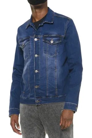 Calvin Klein Jaqueta Jeans Trucker Essential Médio