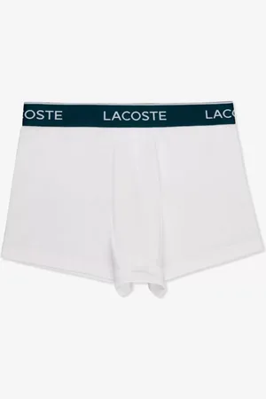 Lacoste Cueca Masculina Em Jérsei Com Stretch E Cós Assinado