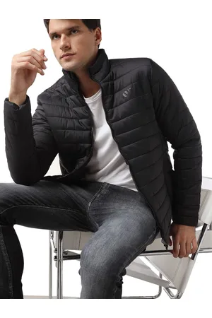 Ellus Jaqueta Masculina Bomber Nylon Light Down Preta