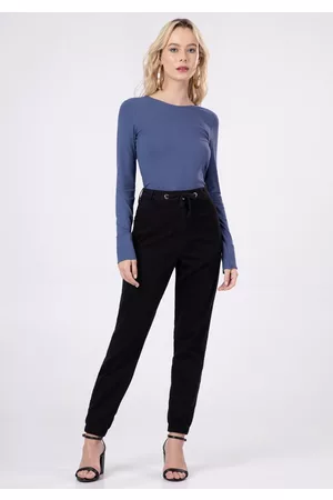 Lunender Calça Jogging em Sarja com Elastano
