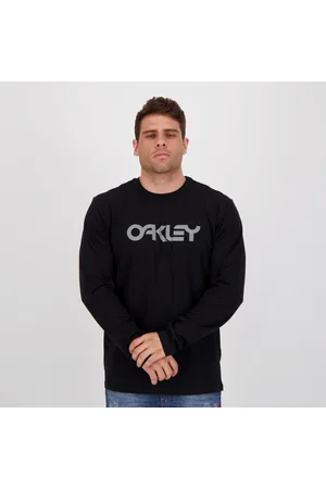 Oakley Camiseta Mark T Manga Longa Preta