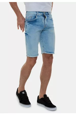 Versatti Bermuda Masculina Jeans Premium Santos