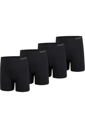 TRIFIL Kit Com 4 Cuecas Box Masculino Sem Costura Plus Size