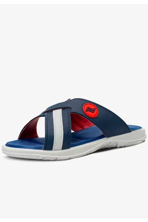 Pópidí Infantil - Chinelo Tiras Cruzadas Masculino Pópidi Menino Marinho