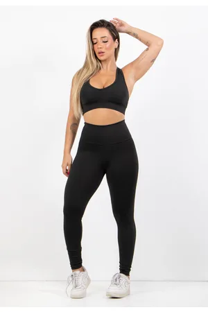 Calça Legging Plus Size Feminina Listras 3D Azul