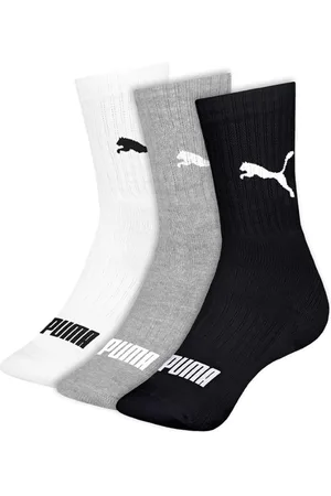 PUMA Kit 3 Pares De Meias Femininas Cano Médio 4795