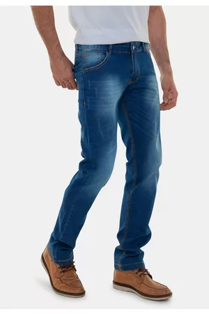 Versatti Calça Jeans Premium Masculina Tradicional Buenos Aires
