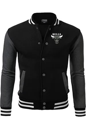 College4EVER Jaqueta College Americana Black Edition Búfalo Bordado
