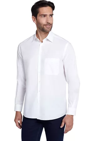 Dudalina Camisa Masculina Comfort Tricoline Lisa Branca