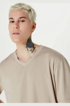 Hering Camiseta Básica Masculina Manga Curta Com Decote V World