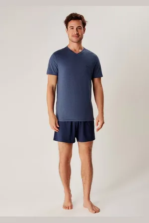 Hering Pijama Masculino Curto Em Malha