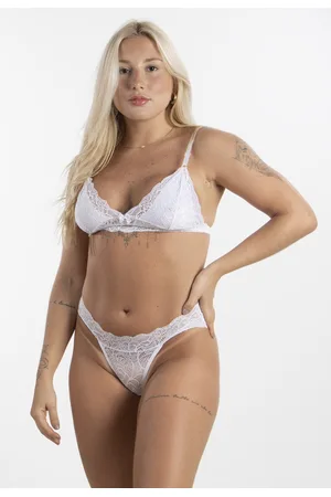 Diluxo Conjunto Lingerie de Renda Dida