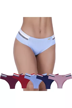 Concept Kit 5 Calcinhas Fashion Microfibra