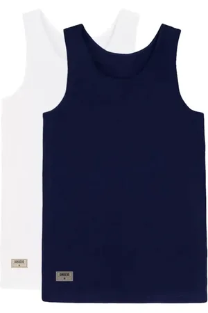 Di Nuevo Kit Regata Masculina Chili Lisa e Branco Básica