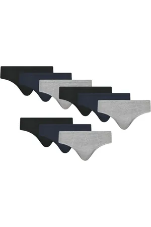 Selene Kit Com 9 Cuecas Slip Masculina De Algodão Original