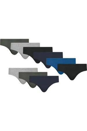 Selene Kit Com 9 Cuecas Slip Masculina De Algodão Original