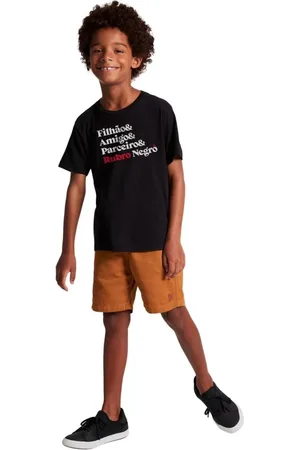 Reserva Infantil - Camiseta Filhão Rubro Negro Preto