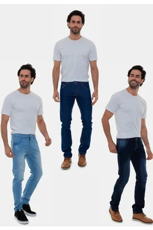 Versatti Kit com 3 Calças Jeans Retas Lisboa B