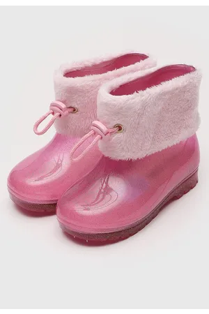 Bota infantil - Rosa - PedeSapatobh