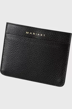 Mariart Porta-Cartão de Couro 665 Preta