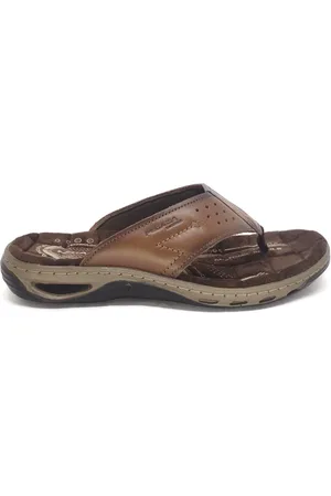 PEGADA Chinelo Masculino Couro Amortech 131663 Pinhão