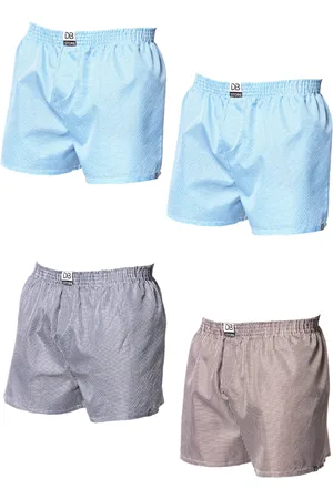 RAIZZIS Kit 4 Cuecas Samba Canção Masculinas Short Confortável