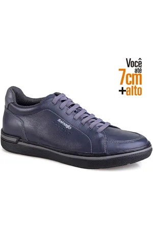 RAFARILLO Sapatenis Couro Você + Alto Masculino 37