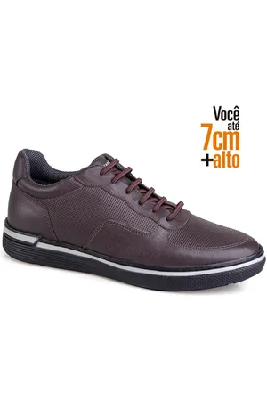RAFARILLO Sapatenis Couro Você + Alto Masculino 37