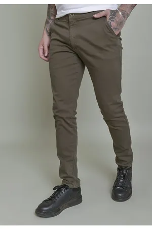 Dialogo Jeans Calça Sarja Skinny Color Sport Fino Masculino