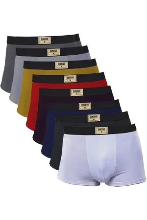 Di Nuevo Kit 5 Cuecas Boxer 100%Algodão Cores Aleatórias