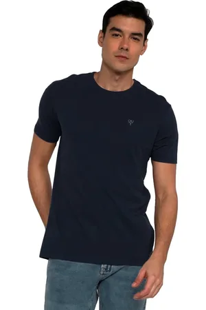 Calvin Klein Camiseta Jeans Masculina Light Omega Logo