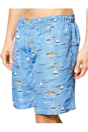 RAIZZIS Bermuda Masculina Short Praia Estampado