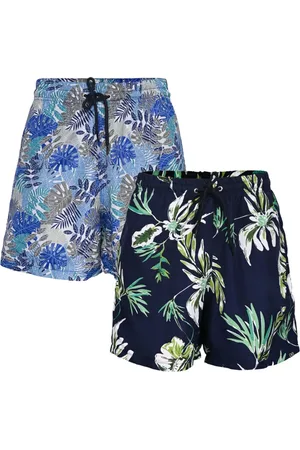 RAIZZIS Kit 2 Bermudas Short Masculino Conforto Verão Praia Piscina