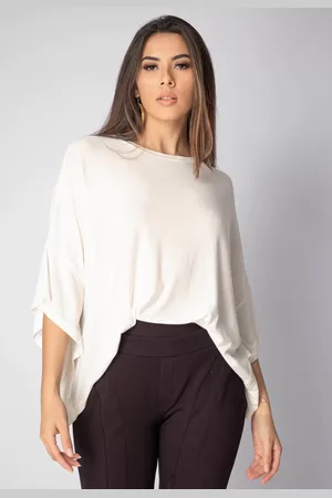 Amazonia Vital Blusa Asa Delta Malha Off White