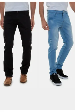 Versatti Kit Com 2 Calças Masculinas Jeans Premium Colômbia
