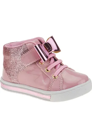 B2A kids Infantil - Tenis Menina Cano Alto Estiloso 7150