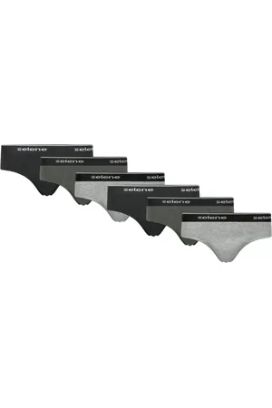 Selene Kit Com 6 Cuecas Slip Masculina De Algodão Original