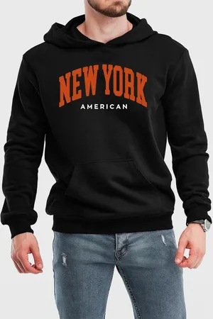 Benellys Moletom Canguru Flanelado com Capuz New York